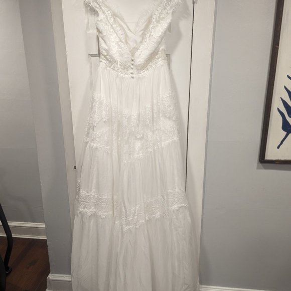 Boho wedding dress - Picture 6 of 8